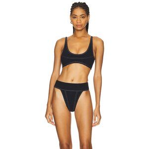 Farrah Crop Bikini Top Size Small